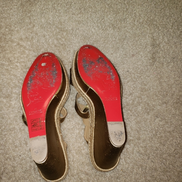 Christian Louboutin Wedge Sandals - Picture 5 of 8